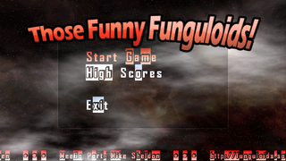 Funguloids menu screen